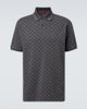 Gucci Gucci GG cotton piqué jacquard polo shirt - 1