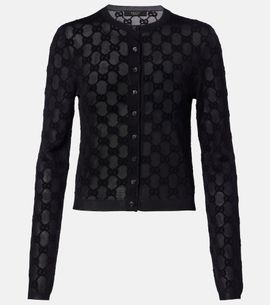 Gucci Gucci GG crÃªpe cardigan