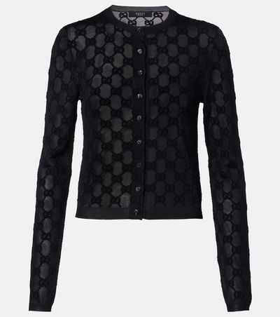 Gucci Gucci GG crÃªpe cardigan