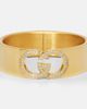 Gucci Gucci GG crystal-embellished bangle - 1