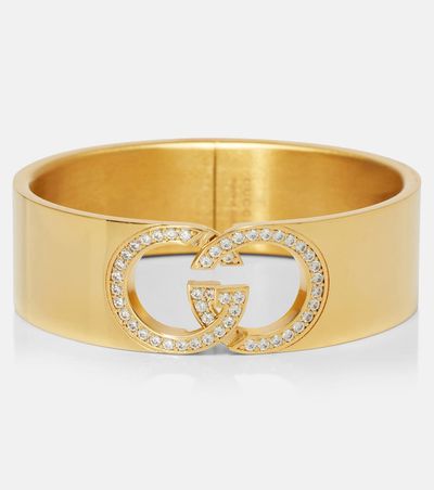Gucci Gucci GG crystal-embellished bangle