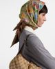 Gucci Gucci GG Gucci Flora silk twill scarf - 2