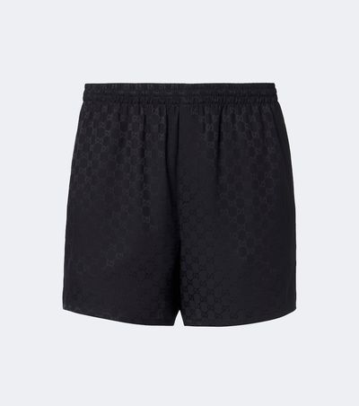 Gucci Gucci GG jacquard silk shorts