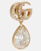Gucci Gucci GG Marmont crystal-embellished drop earrings - 2