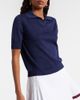 Gucci Gucci GG pointelle silk and cotton polo shirt - 3
