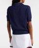 Gucci Gucci GG pointelle silk and cotton polo shirt - 5