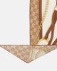 Gucci Gucci GG printed reversible silk twill scarf - 5