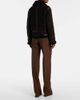 Gucci Gucci GG shearling-trimmed leather jacket - 3