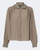 Gucci Gucci GG silk crêpe de chine blouse - 1