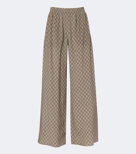 Gucci Gucci GG silk crêpe de chine palazzo pants