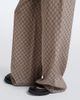 Gucci Gucci GG silk crêpe de chine palazzo pants - 4