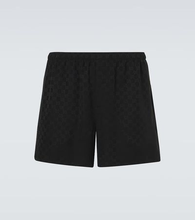 Gucci Gucci GG silk jacquard shorts