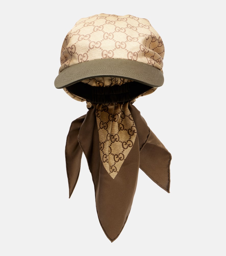Gucci - GG silk twill baseball cap