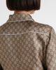 Gucci Gucci GG silk twill shirt dress - 7