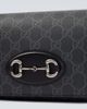 Gucci Gucci GG Supreme leather-trimmed canvas crossbody bag - 6