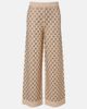 Gucci Gucci GG wool and cashmere-blend wide-leg pants - 1