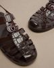 Gucci Gucci Glossy Double G fisherman sandals - 7