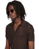 Gucci Gucci Gold & Brown Sqaure Frame Sunglasses - 4