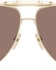 Gucci Gucci Gold Bamboo Metal Sunglasses - 1