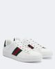 Gucci Gucci Gucci Ace Web Stripe leather sneakers - 1