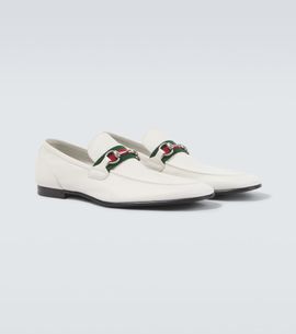 Gucci Gucci Gucci Como Horsebit leather loafers