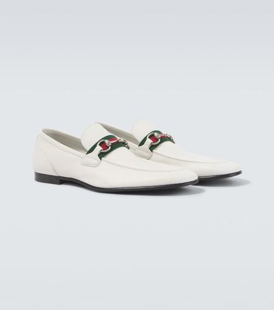 Gucci Gucci Gucci Como Horsebit leather loafers