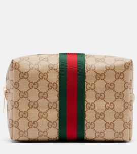 Gucci Gucci Gucci Essence Classic GG canvas makeup bag