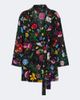 Gucci Gucci Gucci Flora belted silk crêpe de chine shirt - 1