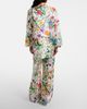 Gucci Gucci Gucci Flora silk twill palazzo pants - 5