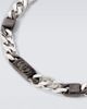 Gucci Gucci Gucci Interlocking sterling silver chain bracelet - 3