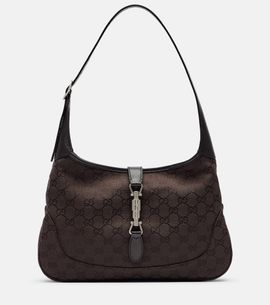Gucci Gucci Gucci Jackie 1961 Medium canvas shoulder bag