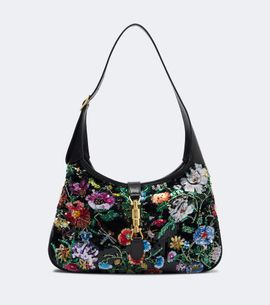 Gucci Gucci Gucci Jackie 1961 Medium sequined shoulder bag