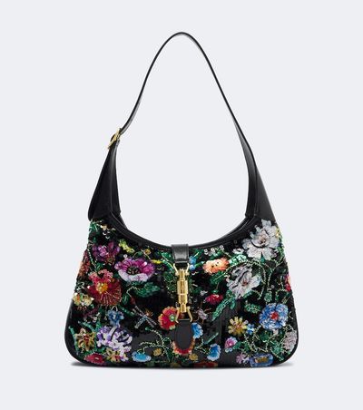Gucci Gucci Gucci Jackie 1961 Medium sequined shoulder bag