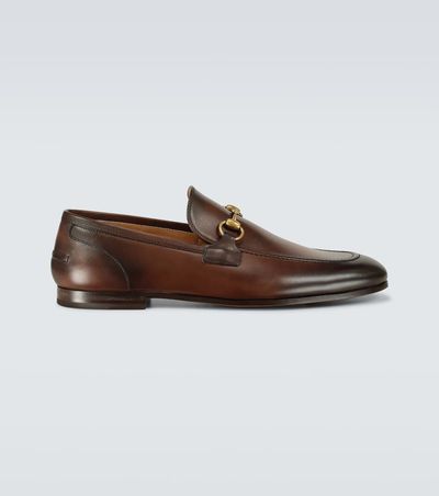Gucci Gucci Gucci Jordaan leather loafers