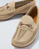Gucci Gucci Horsebit 1953 woven suede loafers - 3