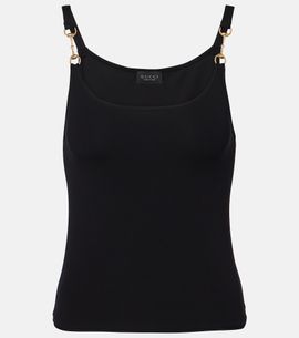 Gucci Gucci Horsebit crÃªpe jersey tank top