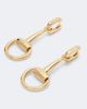 Gucci Gucci Horsebit drop earrings - 4