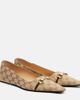 Gucci Gucci Horsebit GG Canvas ballet flats - 1