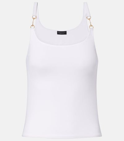 Gucci Gucci Horsebit jersey tank top