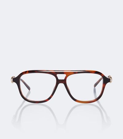 Gucci Gucci Horsebit navigator glasses