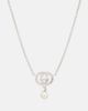 Gucci Gucci Interlocking G embellished pendant necklace - 1