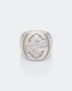 Gucci Gucci Interlocking G embellished ring - 1
