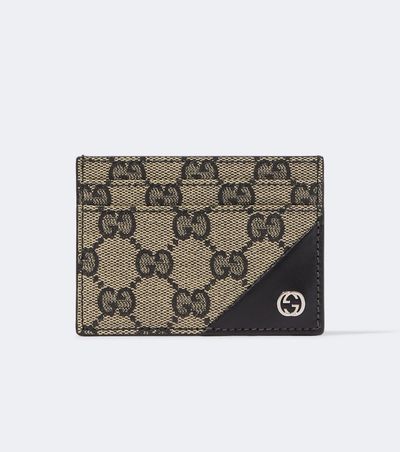 Gucci Gucci Interlocking G GG canvas card holder