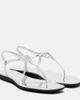 Gucci Gucci Interlocking G metallic leather thong sandals - 1