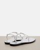 Gucci Gucci Interlocking G metallic leather thong sandals - 4