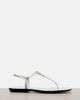 Gucci Gucci Interlocking G metallic leather thong sandals - 6