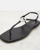 Gucci Gucci Interlocking G patent leather thong sandals - 6