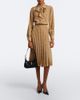 Gucci Gucci Interlocking G plissé silk midi dress - 2