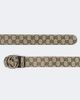 Gucci Gucci Interlocking G reversible GG canvas belt - 4