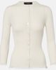 Gucci Gucci Lace-trimmed wool cardigan - 1